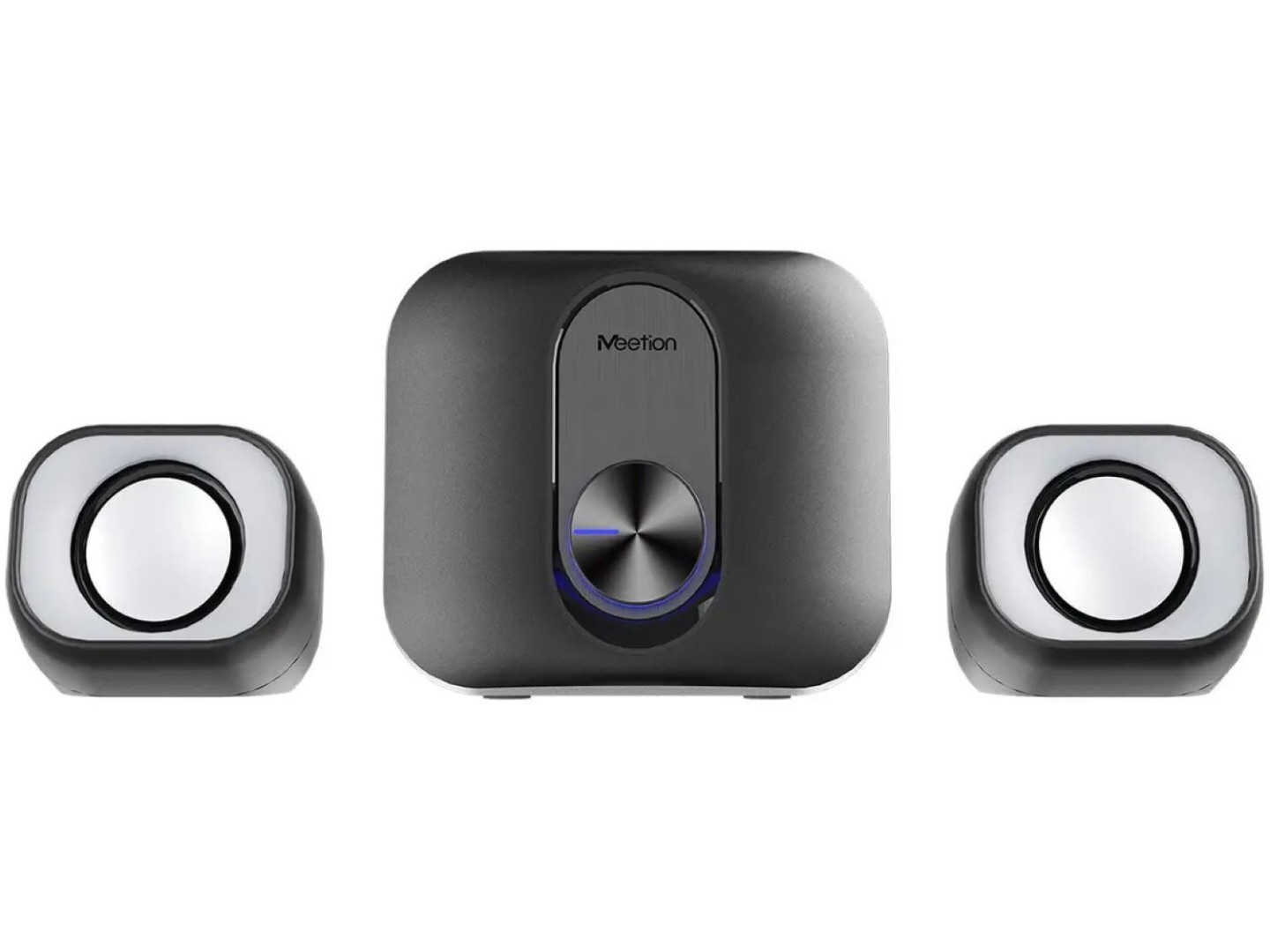 Комп'ютерна акустика компактна 2.0 Meetion SP2110 Black (MT-SP2110-А)
