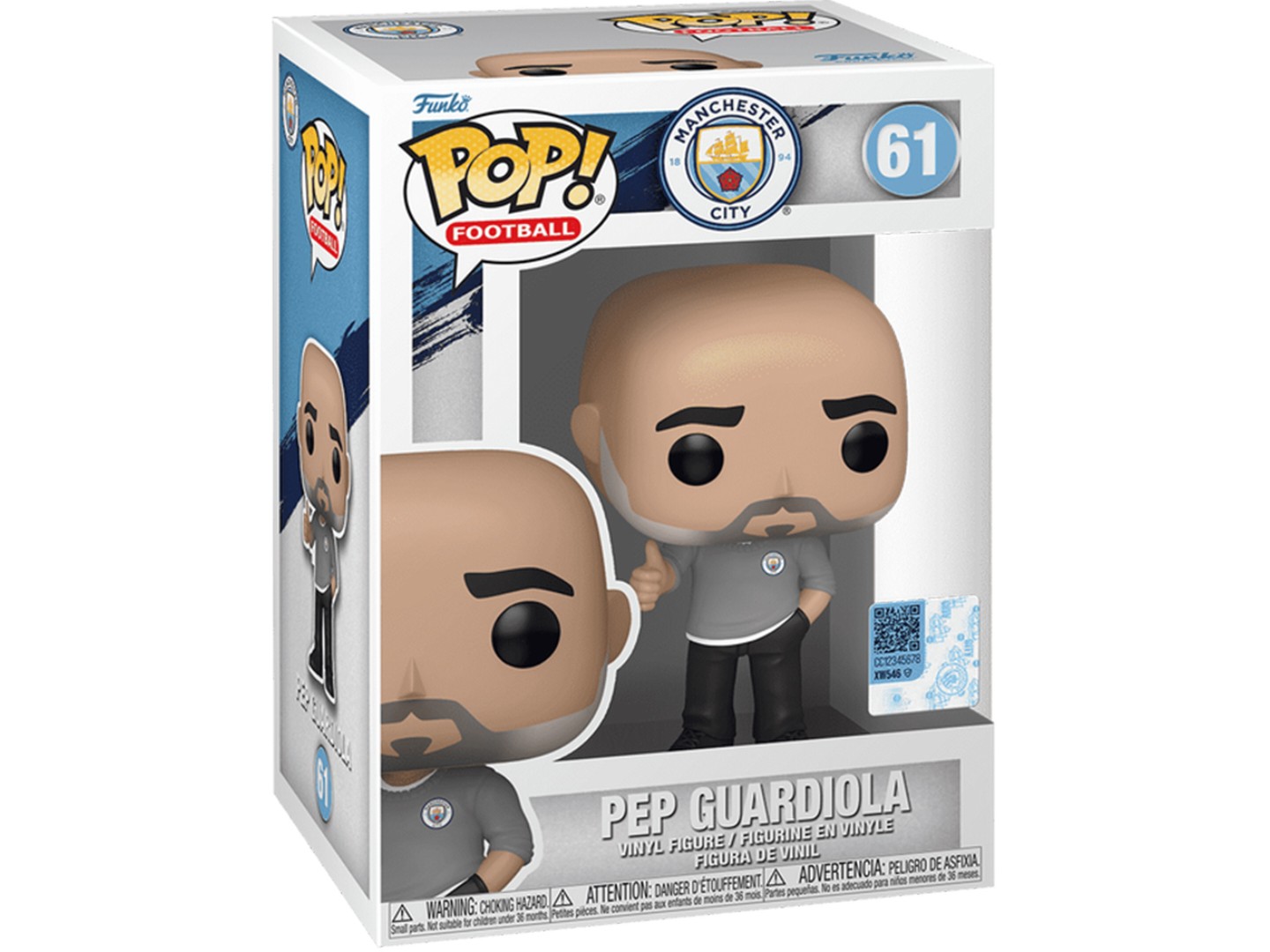 Колекційна фігурка FUNKO POP! cерії "Манчестер Сіті" - ПЕП ГВАДІОЛА (68381) — фото 5