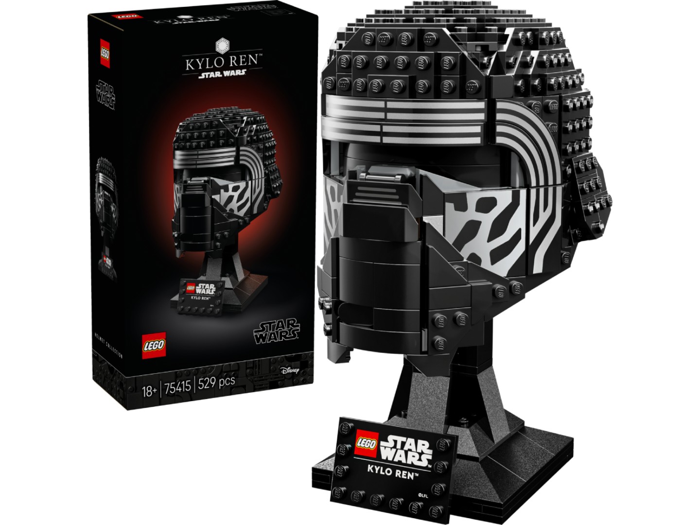 Конструктор LEGO Star Wars Шолом Кайло Рена (75415) — фото 1