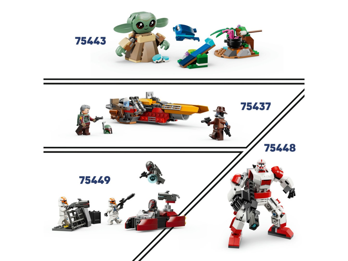 Конструктор LEGO Star Wars TM Бойовий комплект «Облога Мандалора» (75449) — фото 11