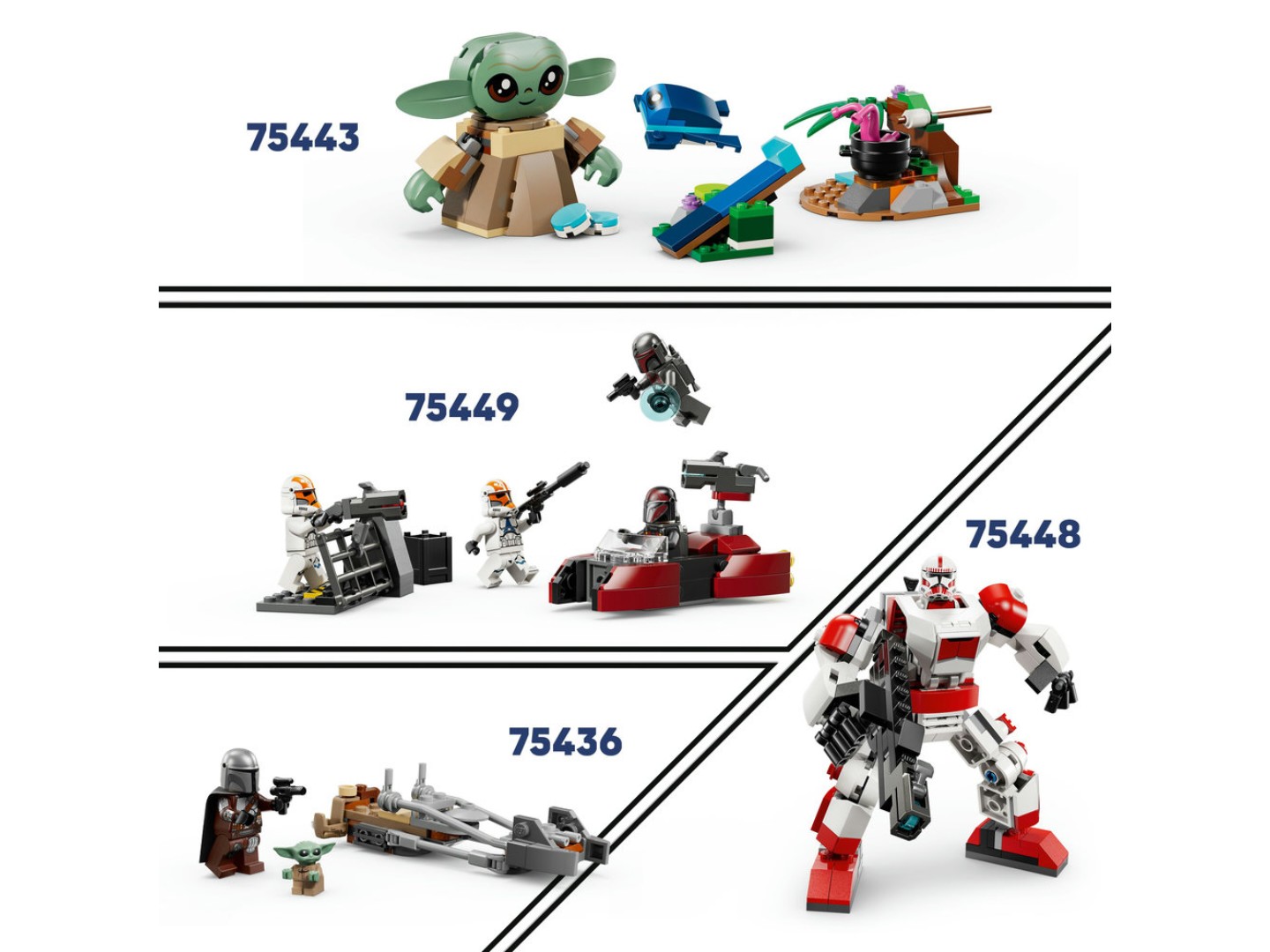 Конструктор LEGO Star Wars TM Бойовий комплект «Облога Мандалора» (75449) — фото 12