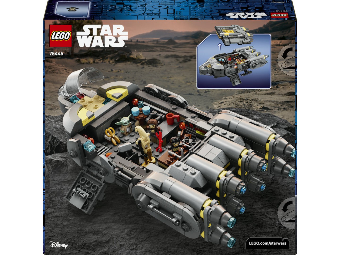 Конструктор LEGO Star Wars™ Зореліт анзелланців (75445) — фото 2