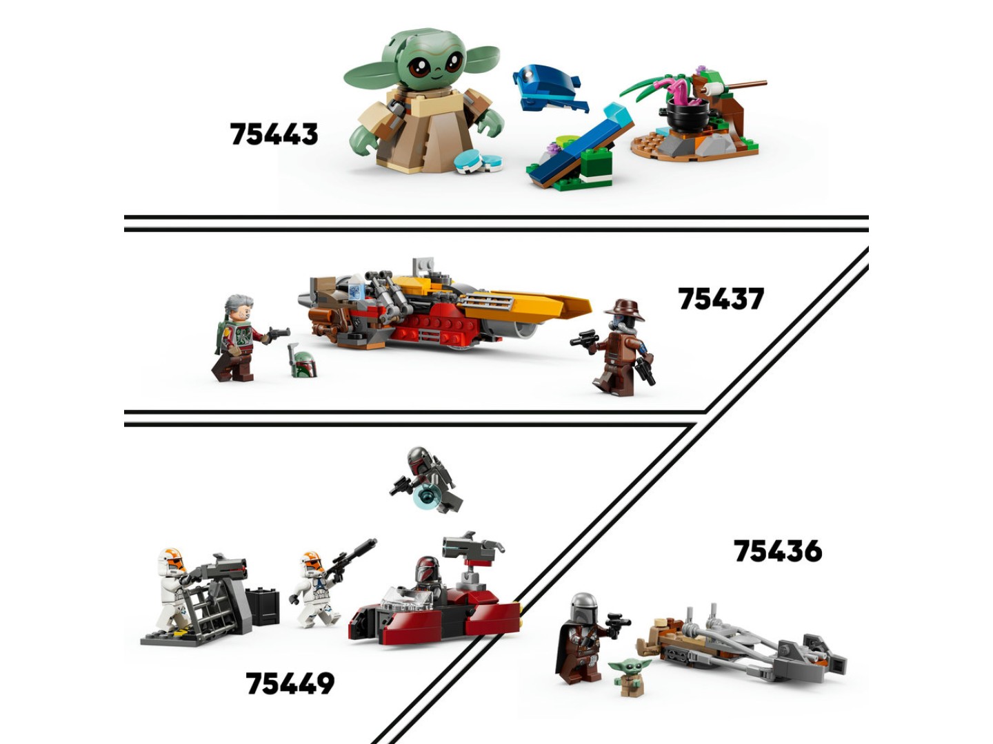 Конструктор LEGO Star Wars TM Бойовий комплект «Облога Мандалора» (75449) — фото 13