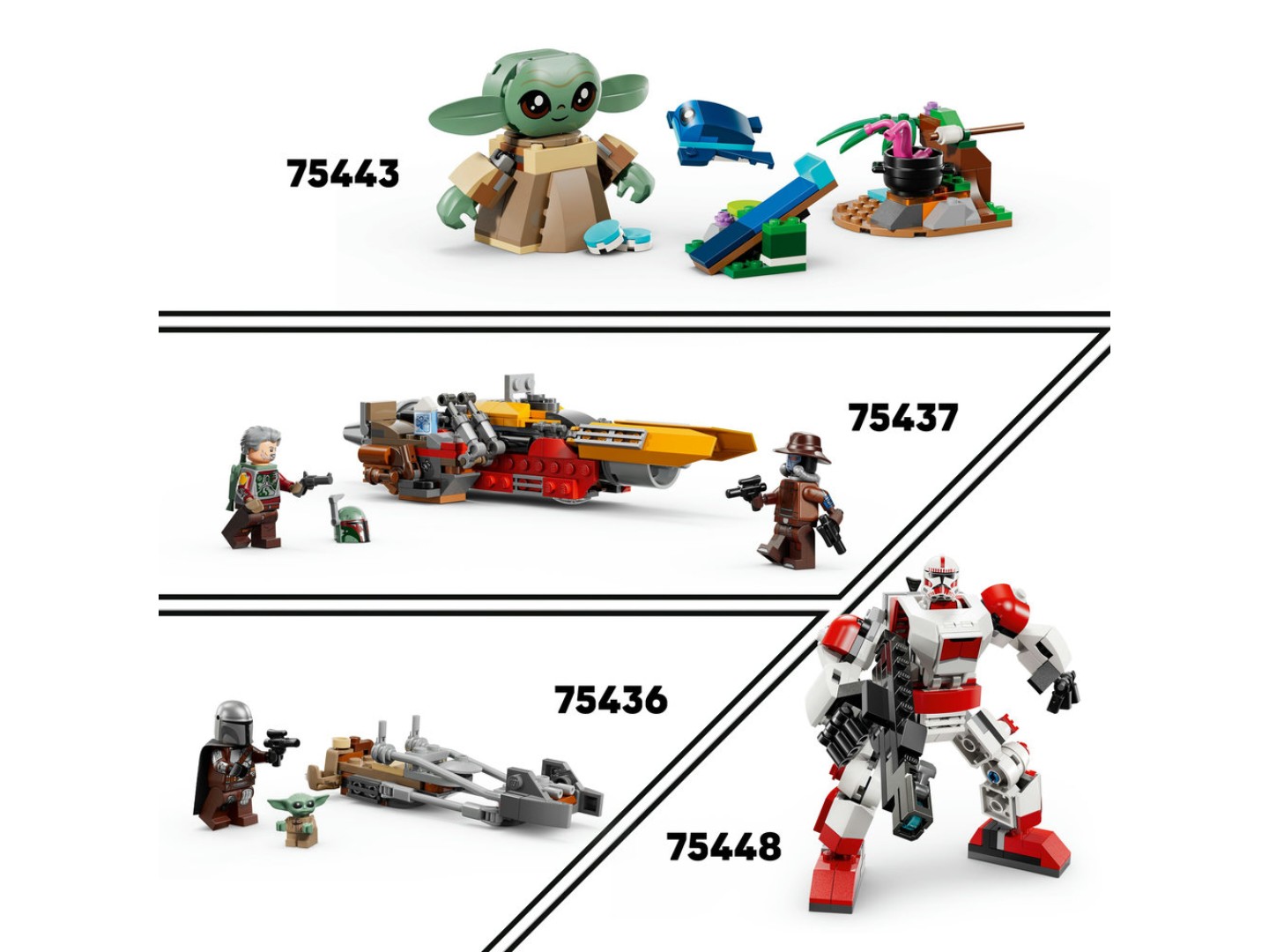 Конструктор LEGO Star Wars TM Бойовий комплект «Облога Мандалора» (75449) — фото 14