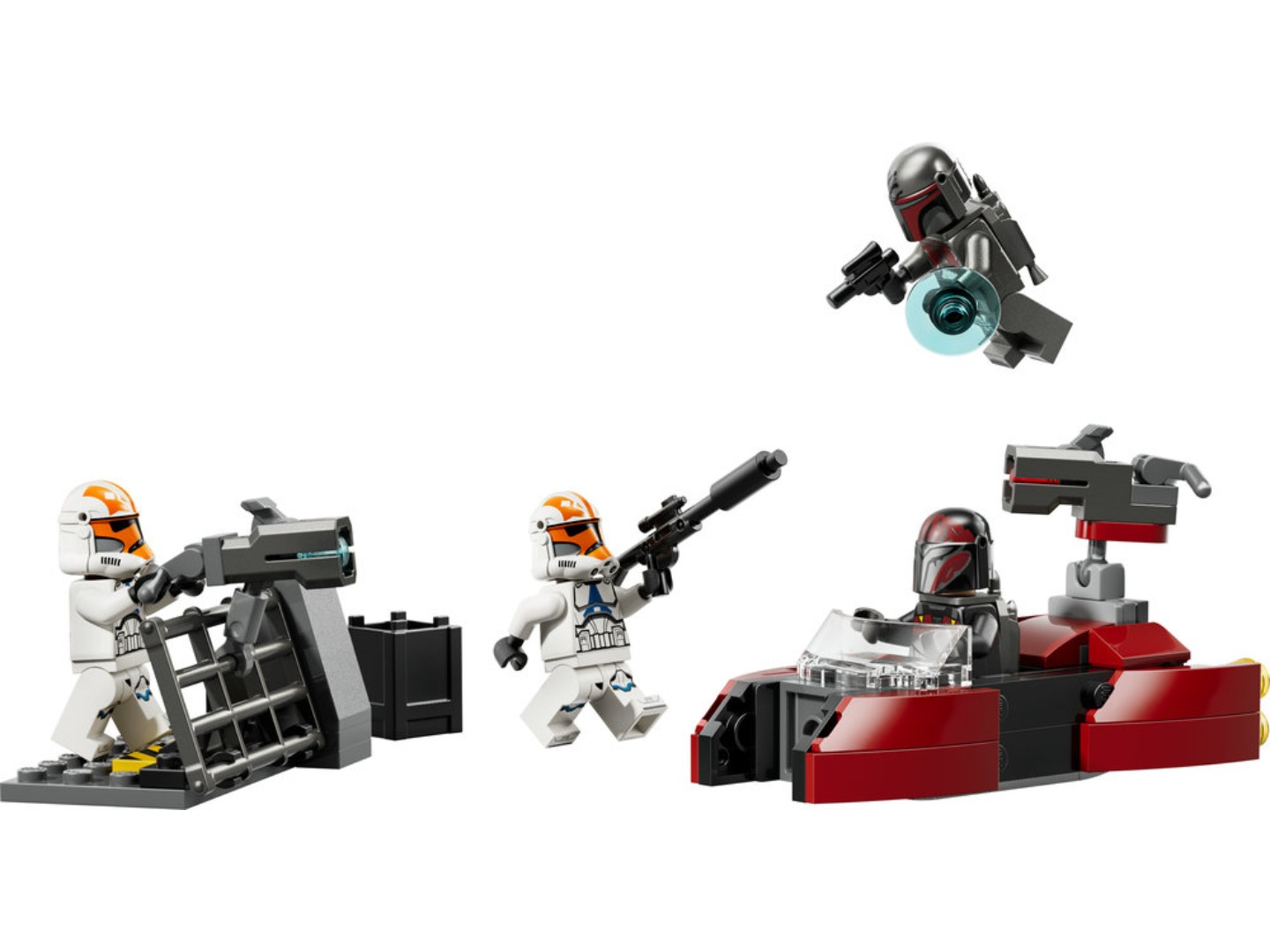 Конструктор LEGO Star Wars TM Бойовий комплект «Облога Мандалора» (75449) — фото 3