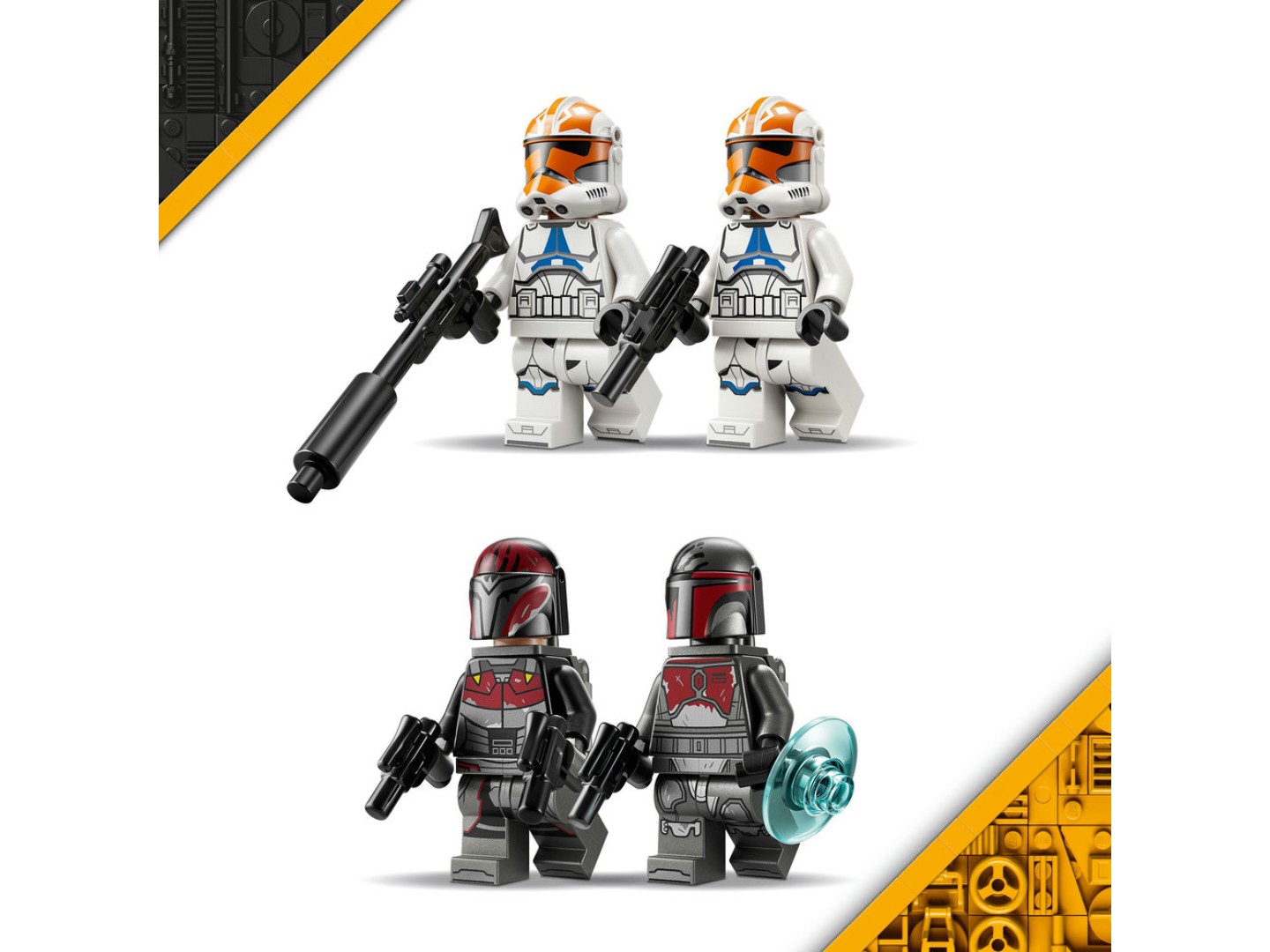 Конструктор LEGO Star Wars TM Бойовий комплект «Облога Мандалора» (75449) — фото 7