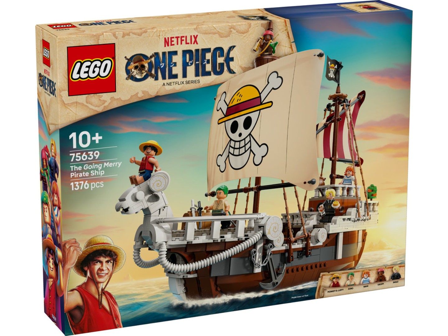 Конструктор LEGO ONE PIECE Піратський корабель «Всюдихідний Меррі» (75639) — фото 10