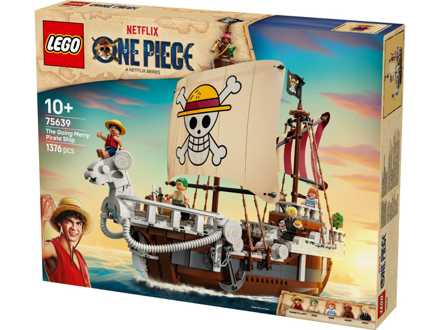 Конструктор LEGO ONE PIECE Піратський корабель «Всюдихідний Меррі» (75639) — фото 12