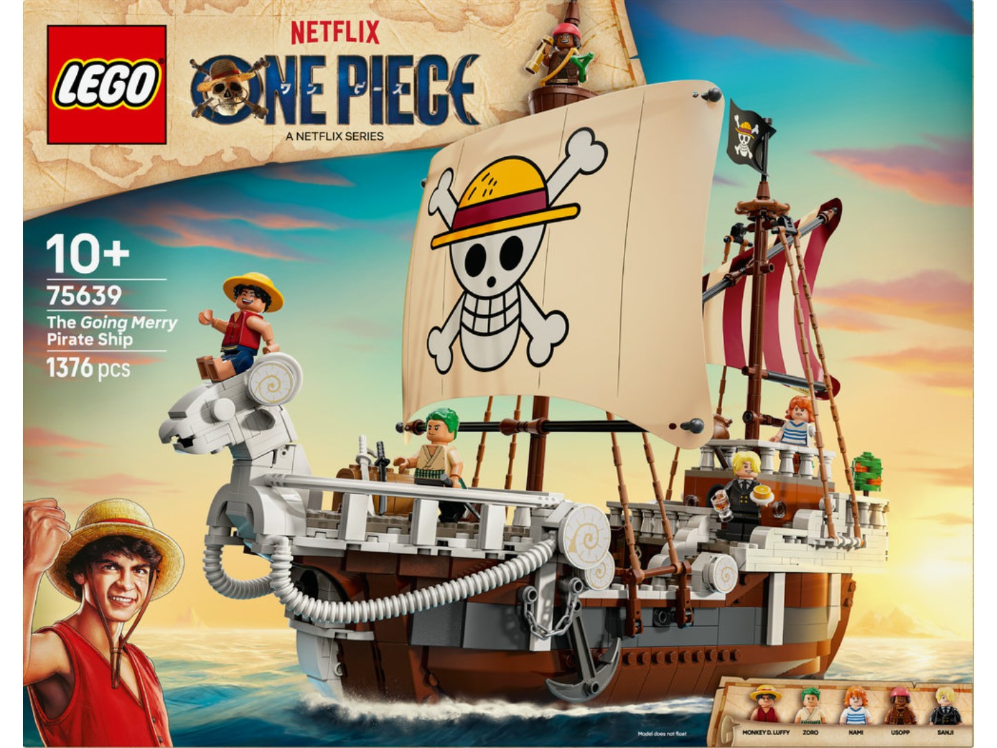 Конструктор LEGO ONE PIECE Піратський корабель «Всюдихідний Меррі» (75639) — фото 11
