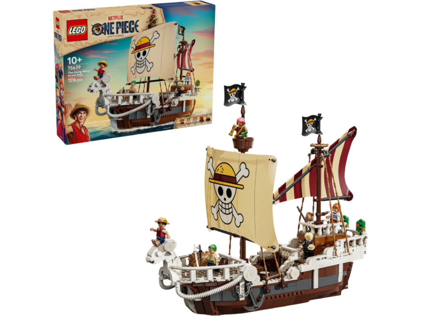 Конструктор LEGO ONE PIECE Піратський корабель «Всюдихідний Меррі» (75639) — фото 1