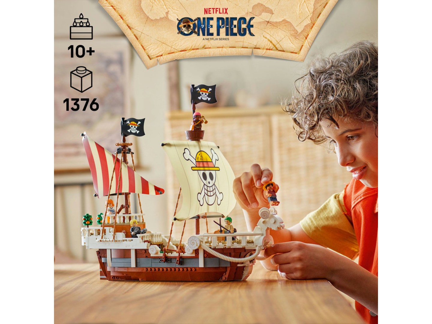 Конструктор LEGO ONE PIECE Піратський корабель «Всюдихідний Меррі» (75639) — фото 5