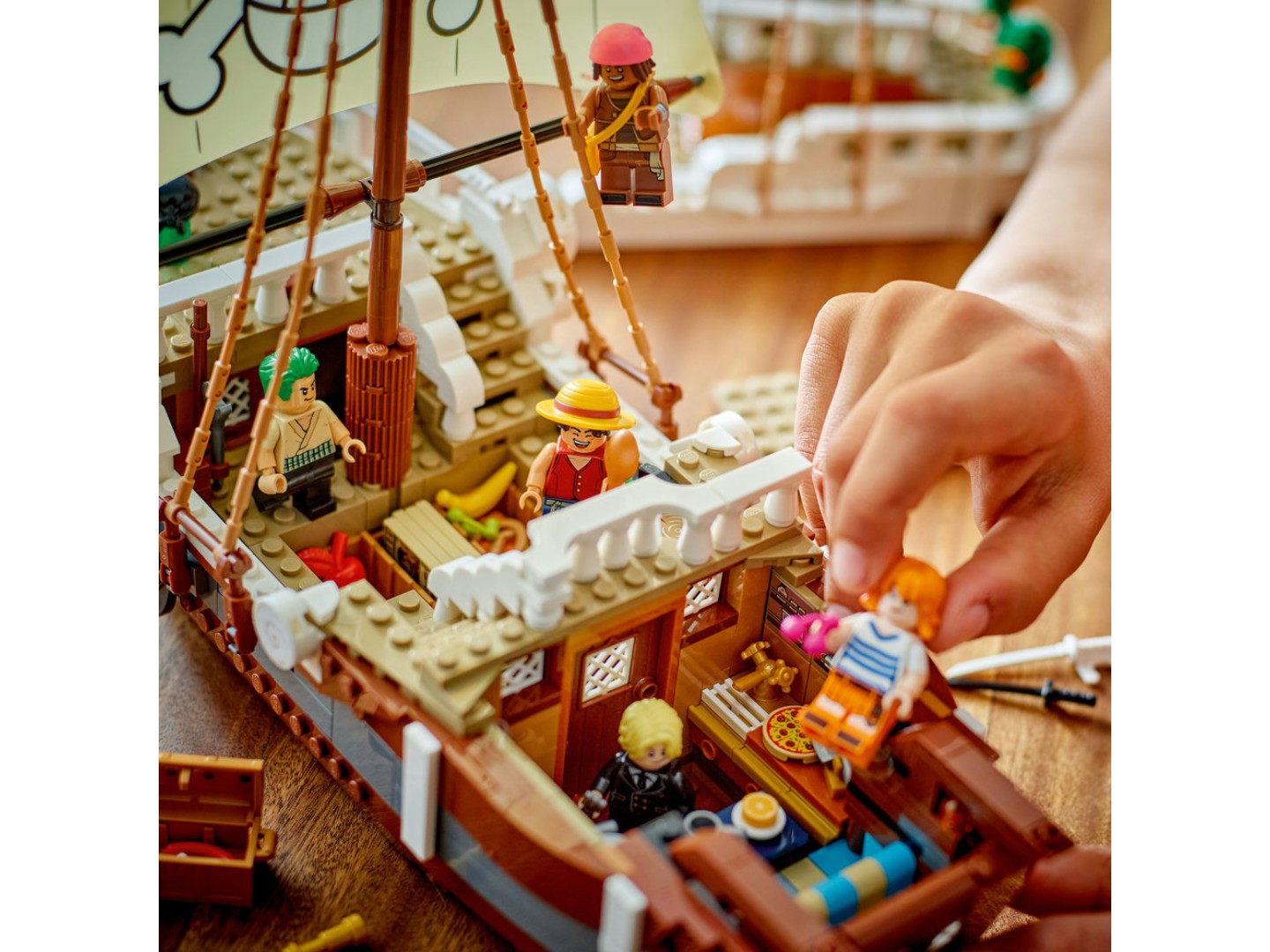 Конструктор LEGO ONE PIECE Піратський корабель «Всюдихідний Меррі» (75639) — фото 7