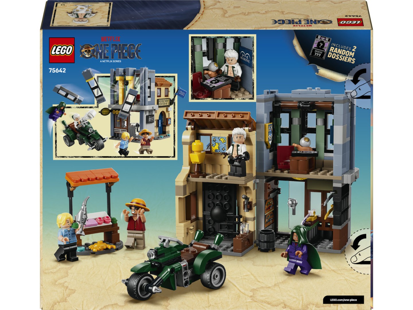 Конструктор LEGO ONE PIECE Сутичка з капітаном Смокером (75642) — фото 2