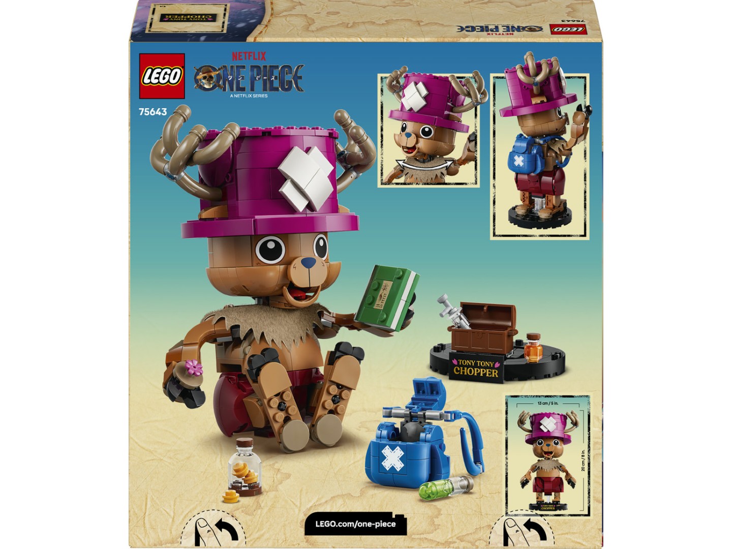 Конструктор LEGO ONE PIECE Тоні Тоні Чоппер (75643) — фото 2