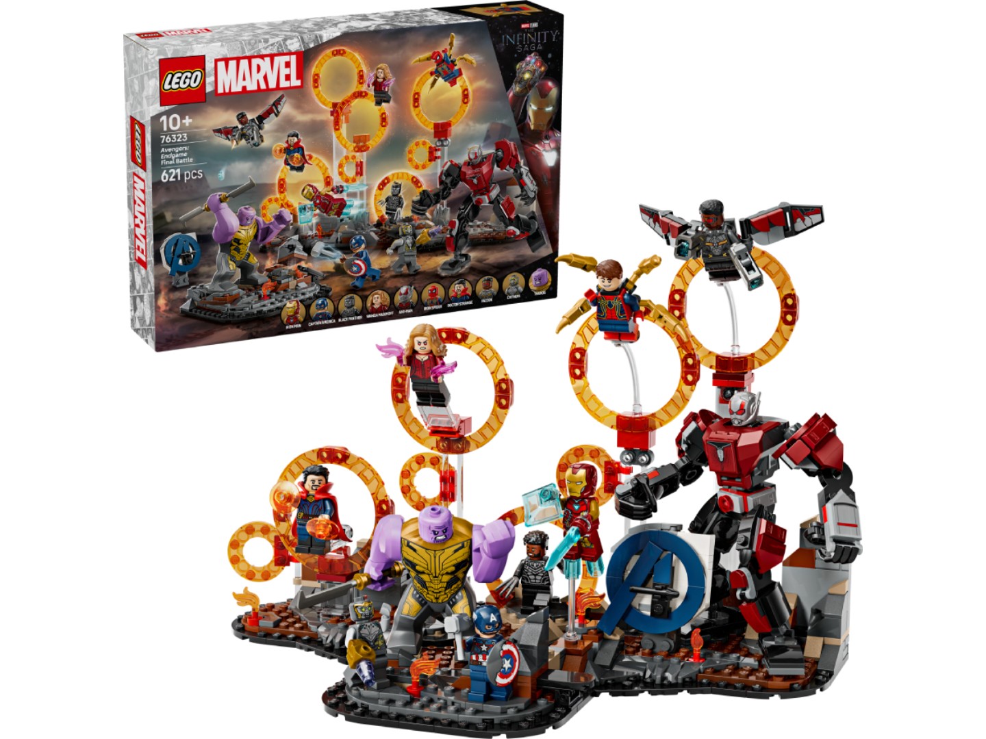 Конструктор LEGO Super Heroes Marvel Месники: Завершення. Вирішальна битва (76323)