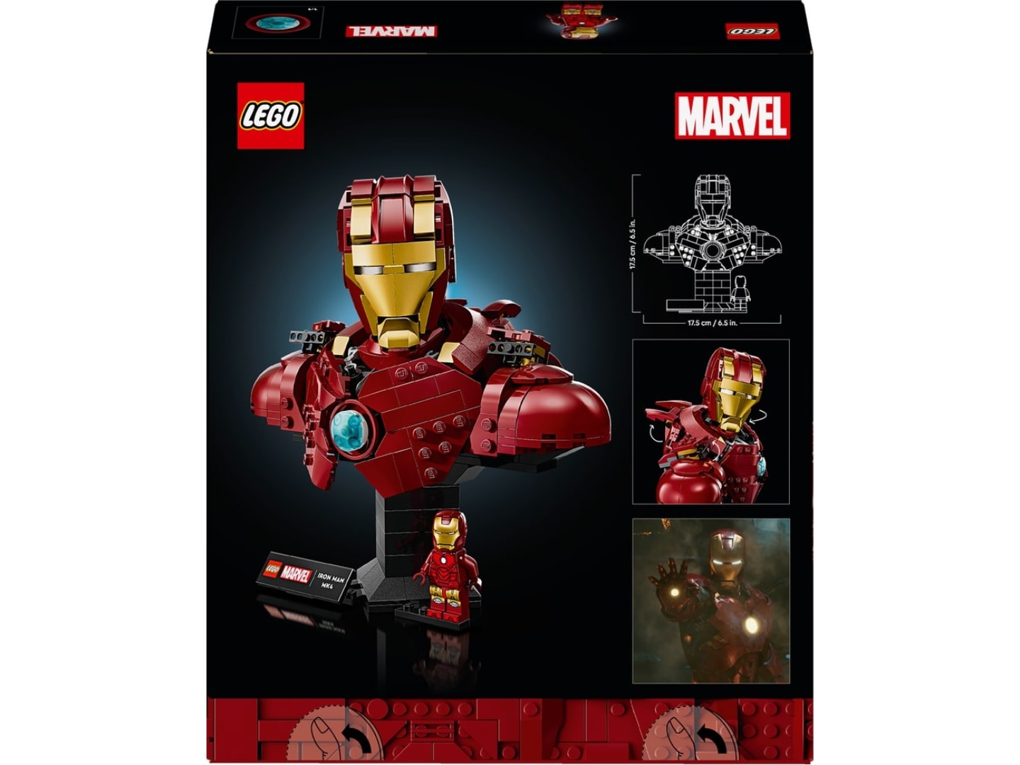 Конструктор LEGO Super Heroes Marvel Бюст Залізної Людини MK4 (76327) — фото 2