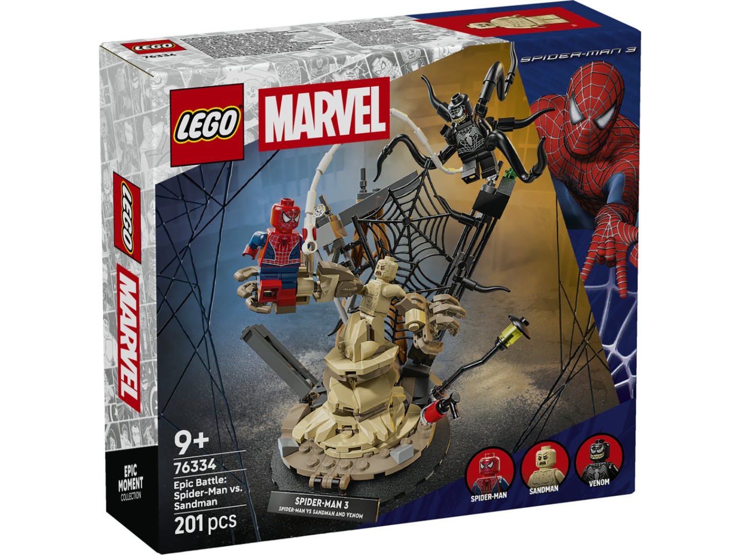 Конструктор LEGO Super Heroes Marvel Легендарна битва: Людина-павук vs. Піщана людина (76334) — фото 10
