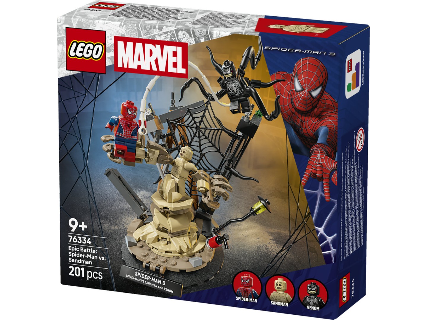 Конструктор LEGO Super Heroes Marvel Легендарна битва: Людина-павук vs. Піщана людина (76334) — фото 12