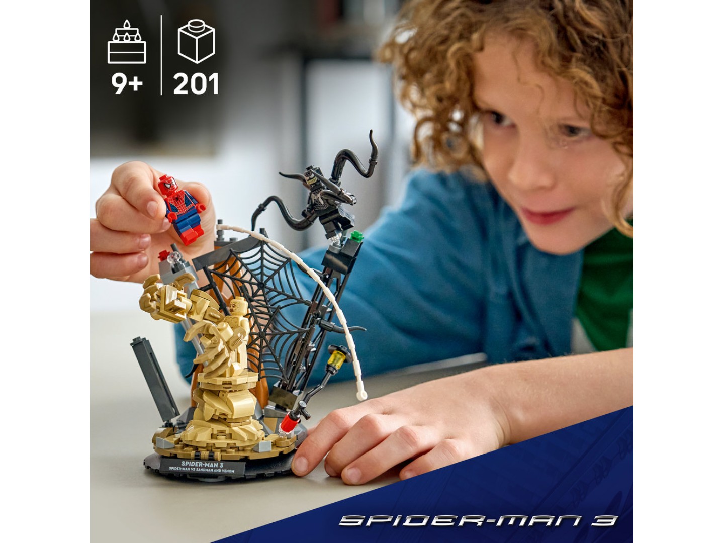 Конструктор LEGO Super Heroes Marvel Легендарна битва: Людина-павук vs. Піщана людина (76334) — фото 4