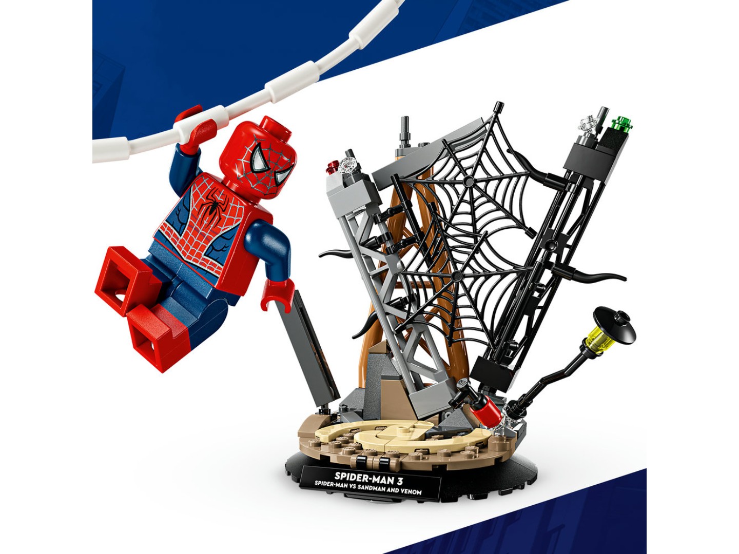 Конструктор LEGO Super Heroes Marvel Легендарна битва: Людина-павук vs. Піщана людина (76334) — фото 6