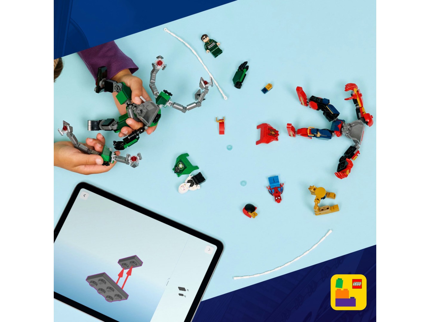 Конструктор LEGO Super Heroes Marvel Битва роботів: Людина-павук vs. Доктор Восьминог (76338) — фото 8