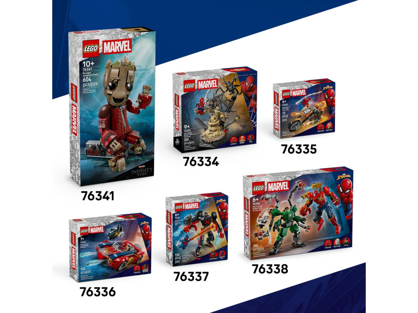 Конструктор LEGO Super Heroes Marvel Битва роботів: Людина-павук vs. Доктор Восьминог (76338) — фото 11