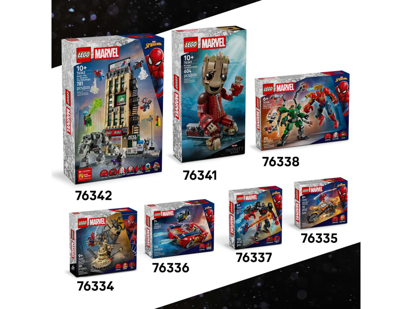 Конструктор LEGO Super Heroes Marvel Битва роботів: Людина-павук vs. Доктор Восьминог (76338) — фото 10
