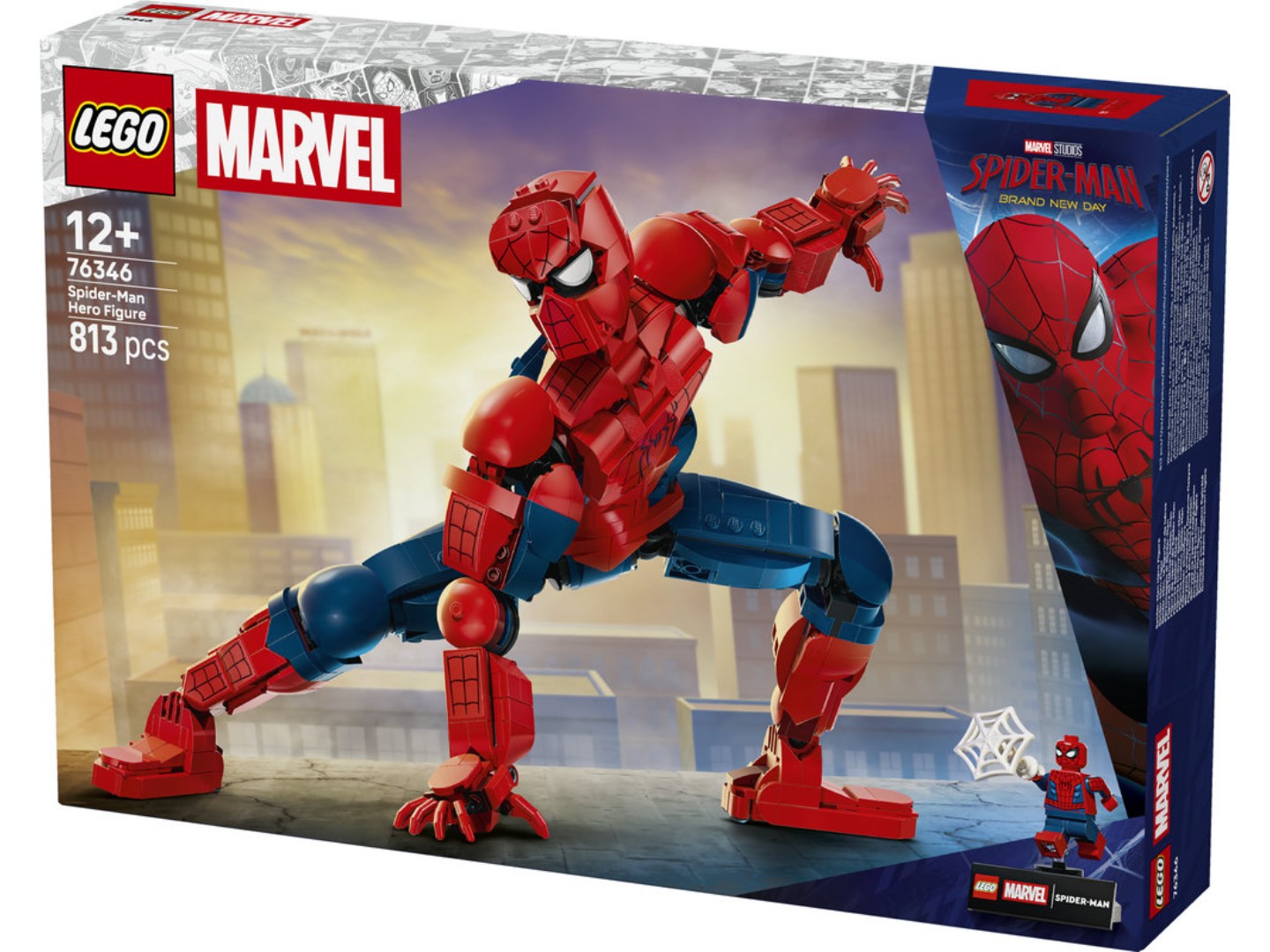 Конструктор LEGO Super Heroes Marvel Фігурка супергероя Людини-Павука (76346) — фото 12