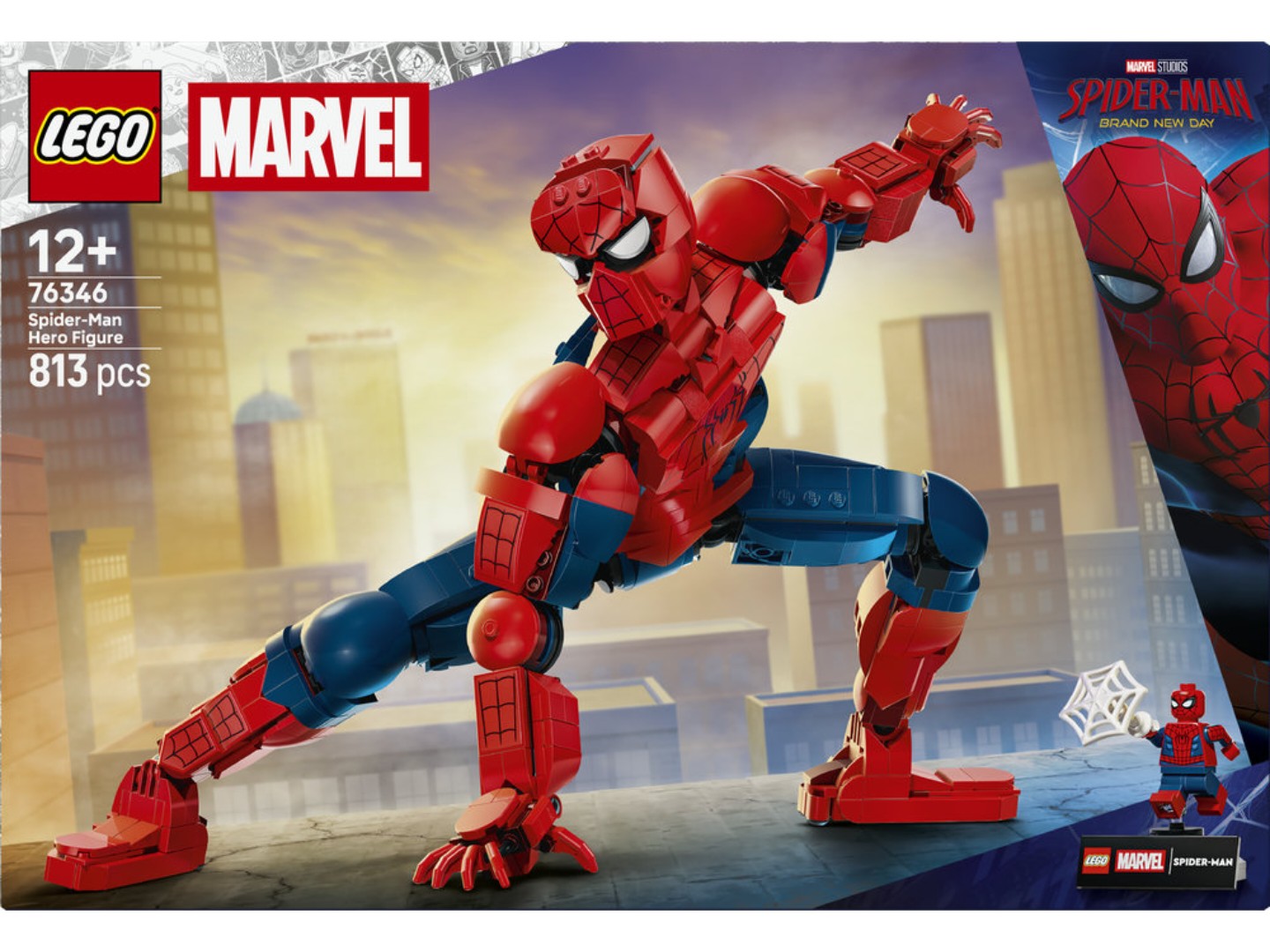 Конструктор LEGO Super Heroes Marvel Фігурка супергероя Людини-Павука (76346) — фото 11