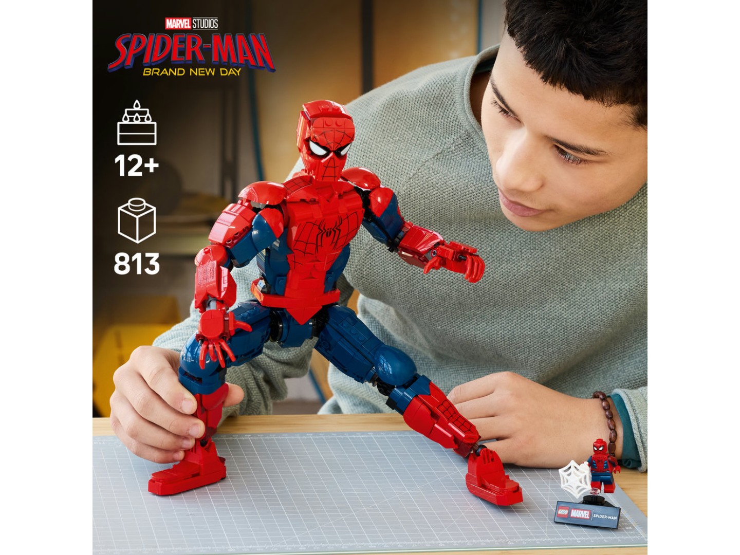 Конструктор LEGO Super Heroes Marvel Фігурка супергероя Людини-Павука (76346) — фото 4