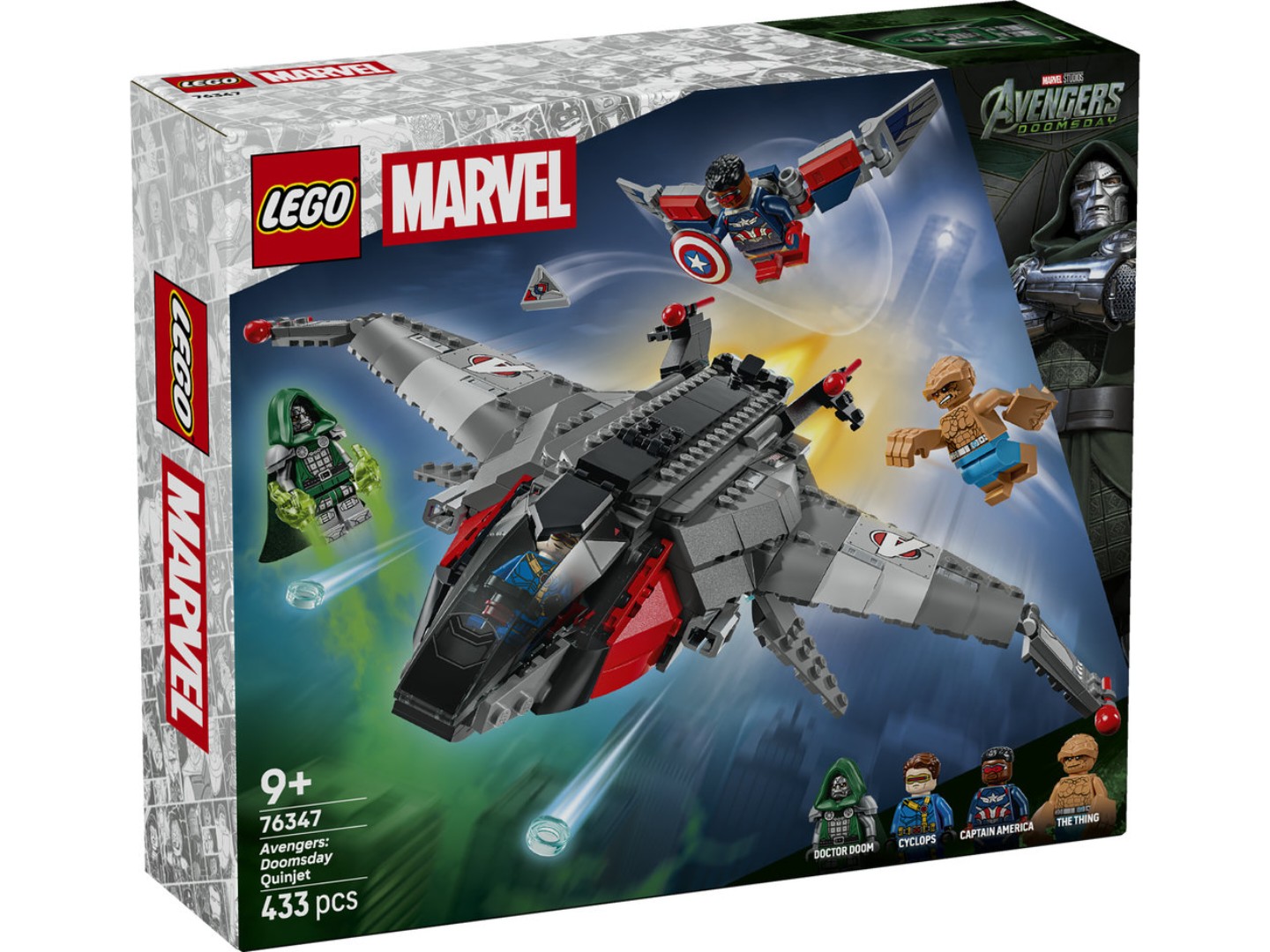 Конструктор LEGO Super Heroes «Месники: Судний день». Квінджет (76347) — фото 11