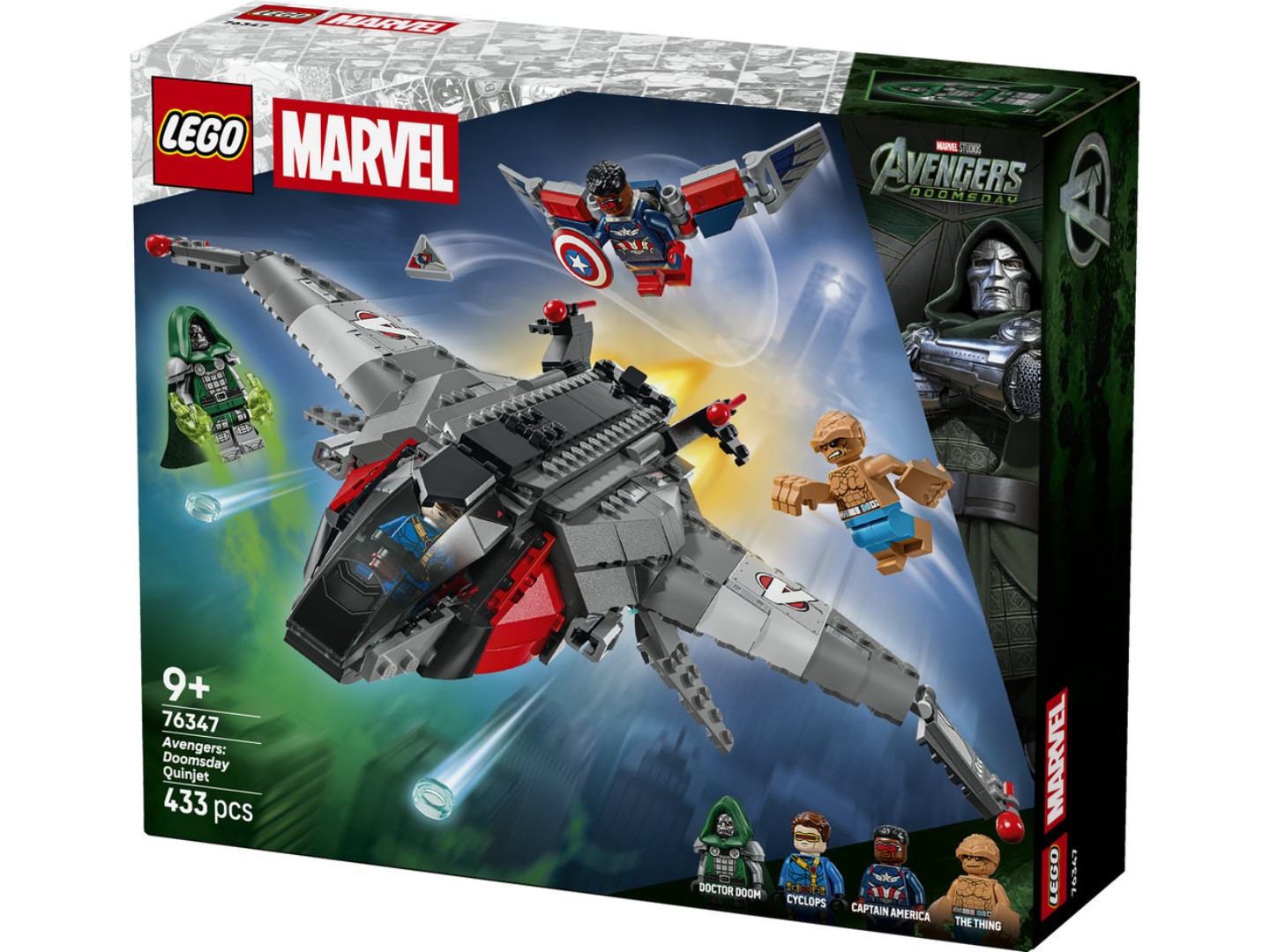 Конструктор LEGO Super Heroes «Месники: Судний день». Квінджет (76347) — фото 13