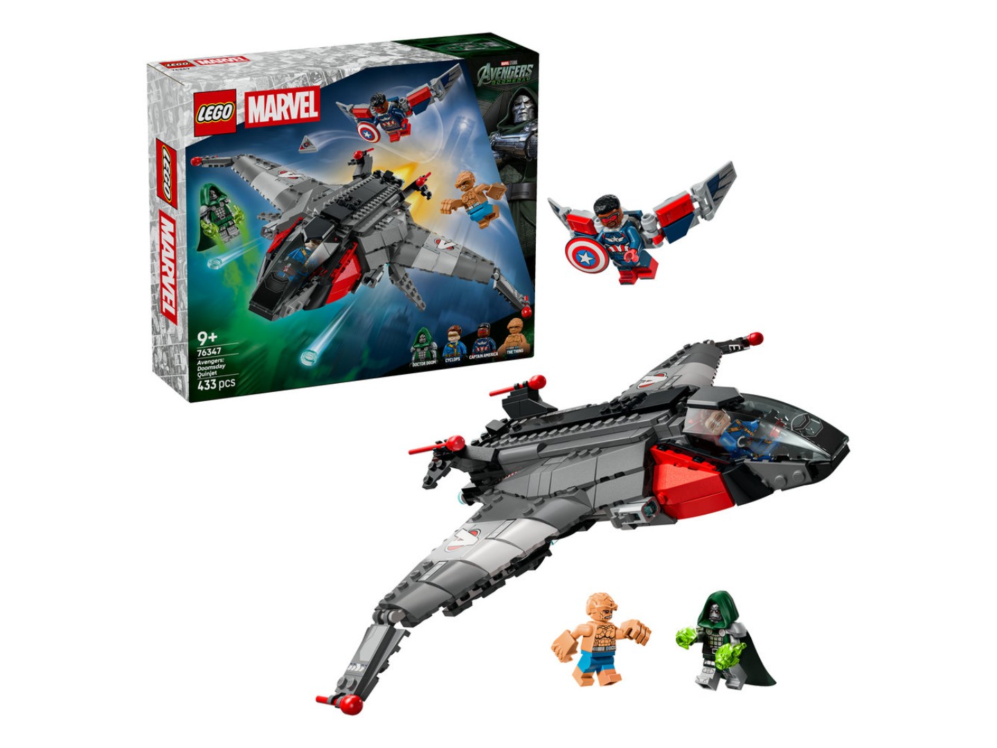 Конструктор LEGO Super Heroes «Месники: Судний день». Квінджет (76347) — фото 1