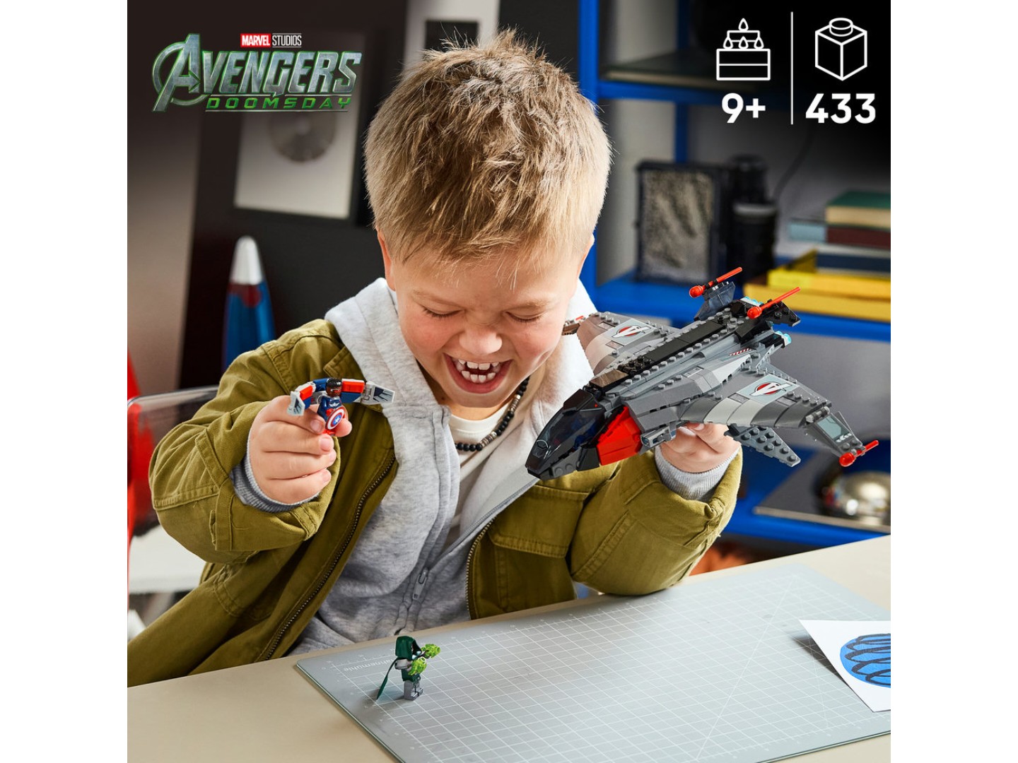 Конструктор LEGO Super Heroes «Месники: Судний день». Квінджет (76347) — фото 4