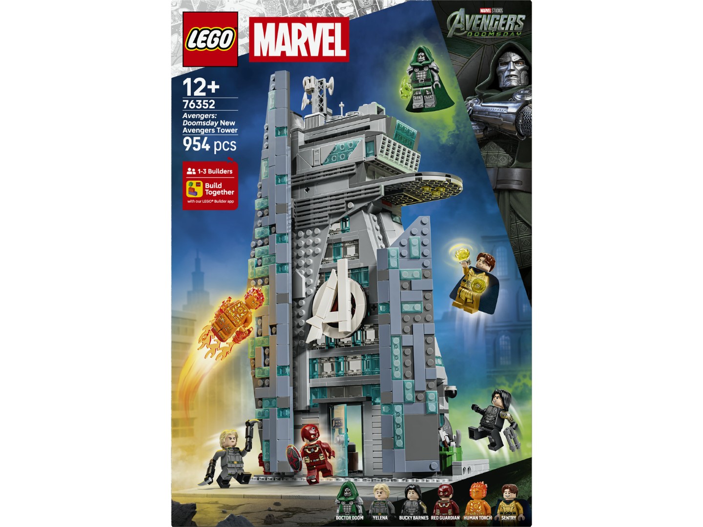 Конструктор LEGO Super Heroes «Месники: Судний день». Нова Вежа Месників (76352) — фото 12