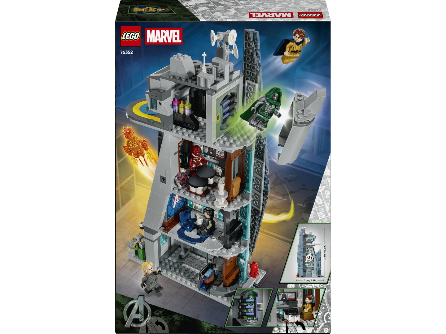 Конструктор LEGO Super Heroes «Месники: Судний день». Нова Вежа Месників (76352) — фото 2