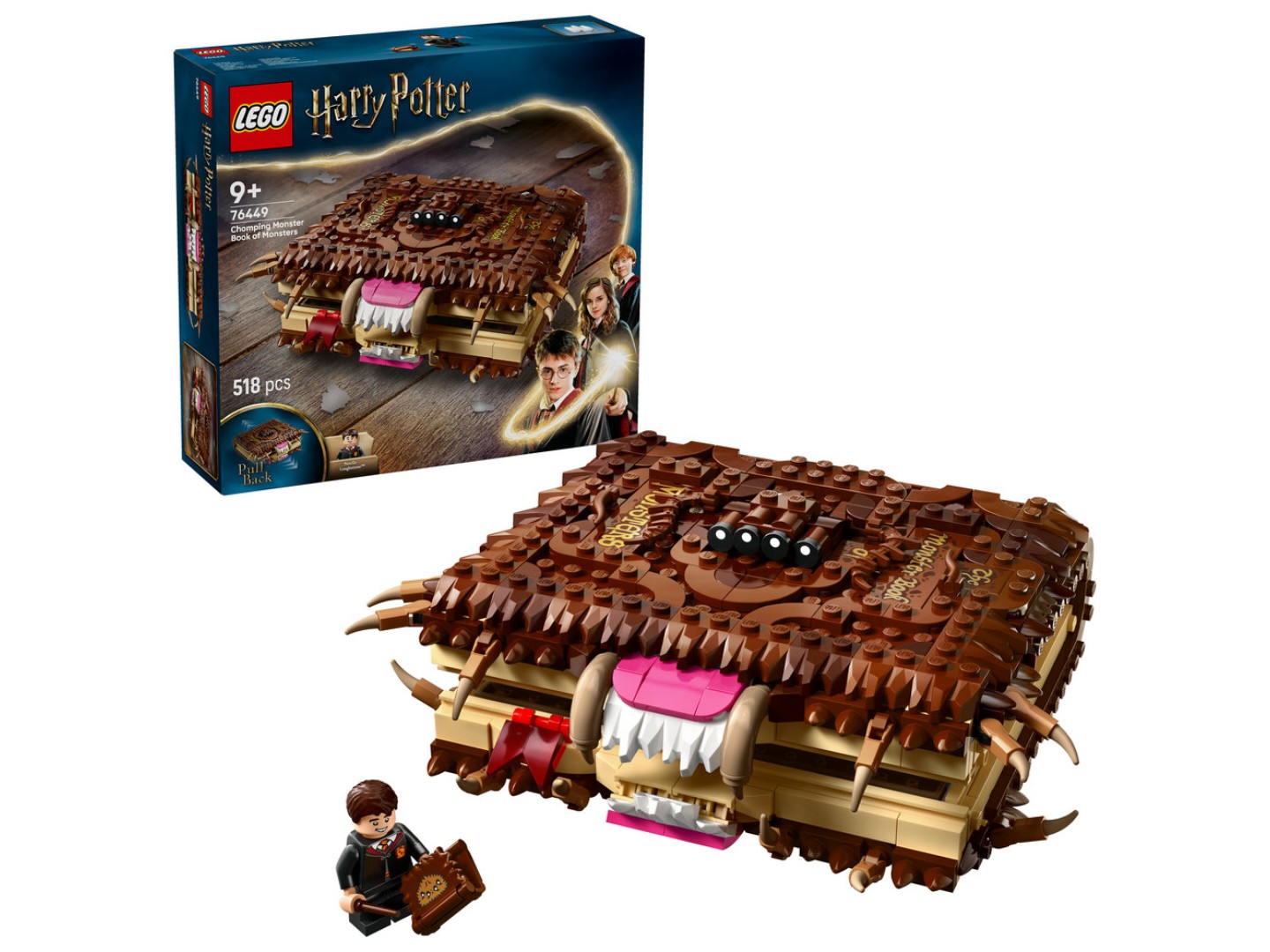 Конструктор LEGO Harry Potter Куслива Жахлива книга жахіть (76449) — фото 1