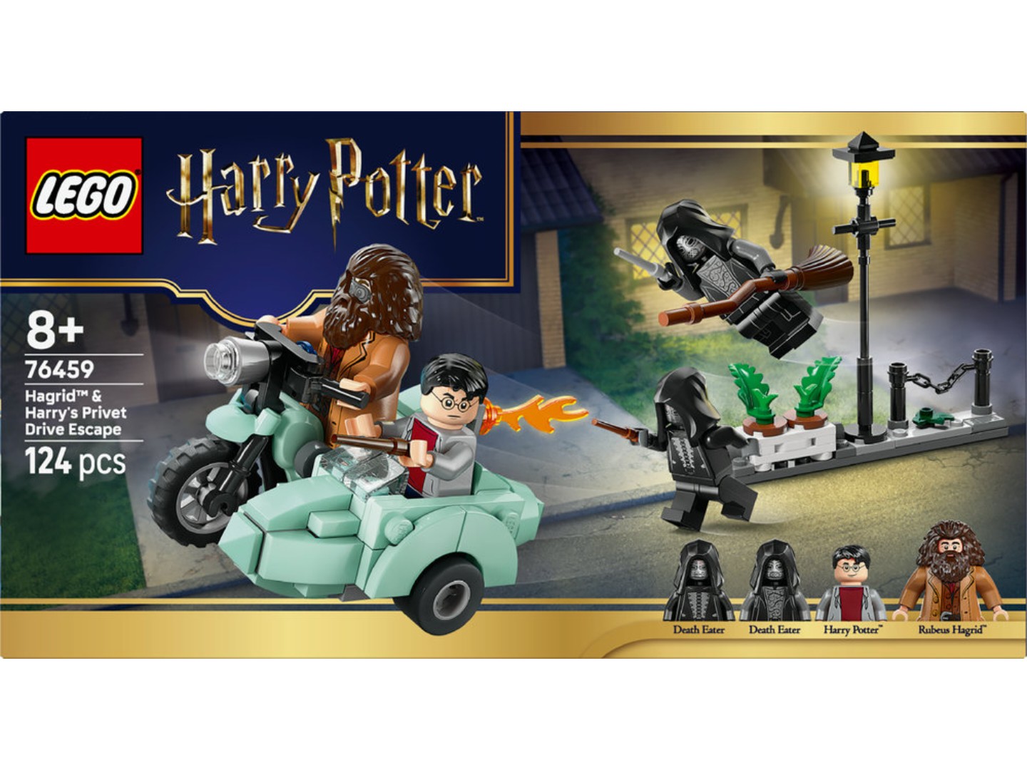 Конструктор LEGO Harry Potter TM Геґрід і Гаррі: Втеча з Тисової вулиці (76459) — фото 11
