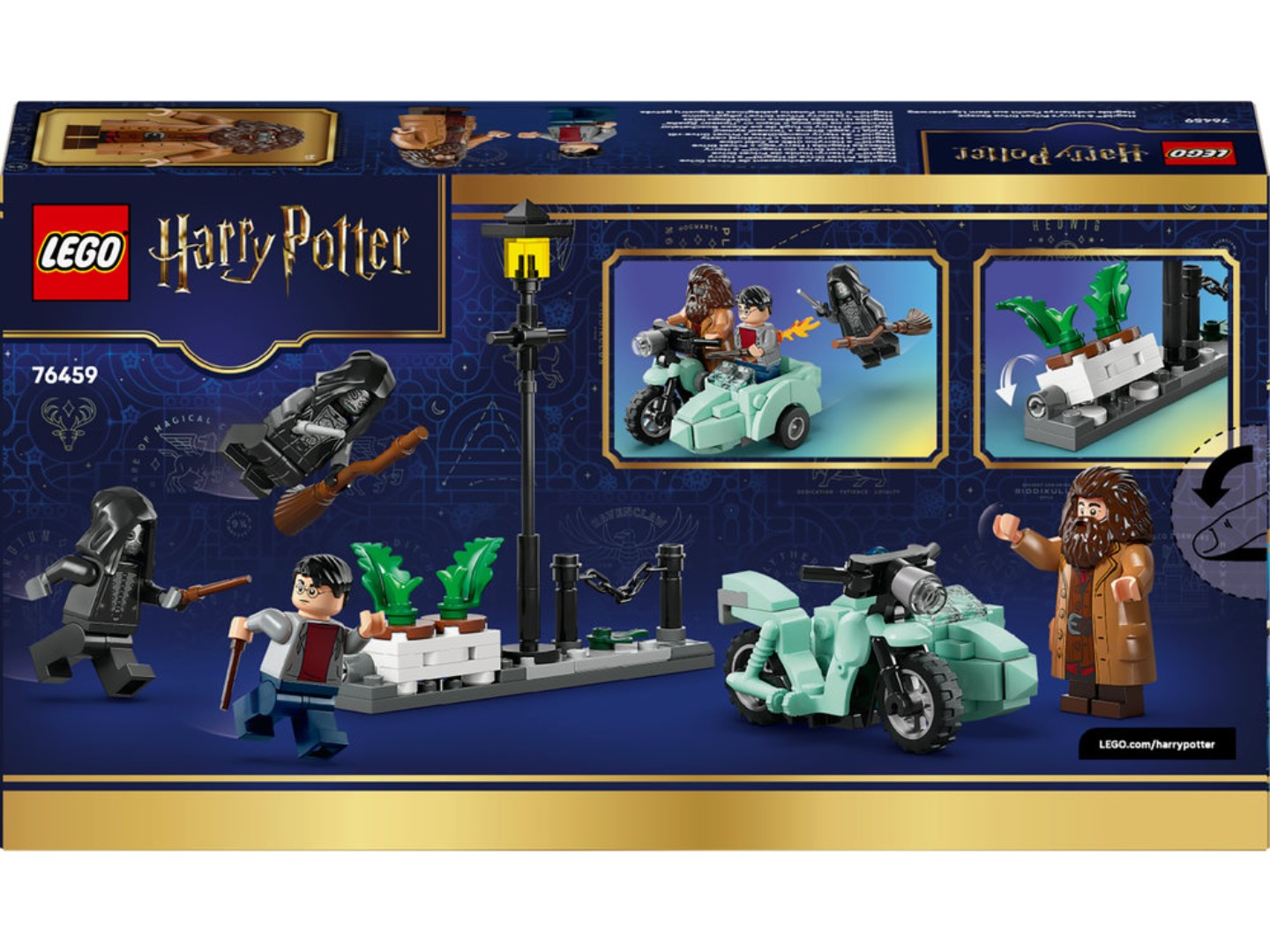 Конструктор LEGO Harry Potter TM Геґрід і Гаррі: Втеча з Тисової вулиці (76459) — фото 2