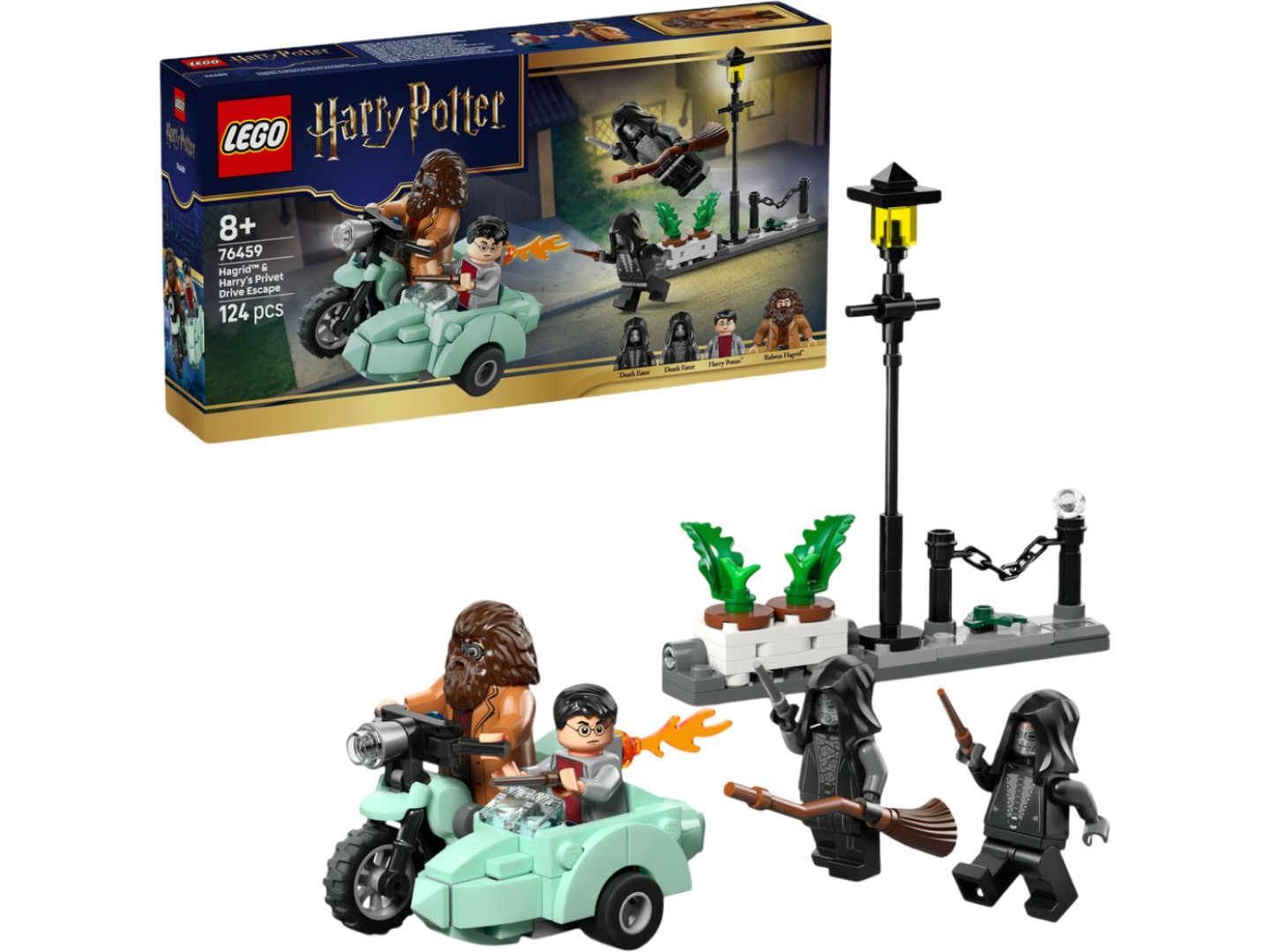 Конструктор LEGO Harry Potter TM Геґрід і Гаррі: Втеча з Тисової вулиці (76459) — фото 1