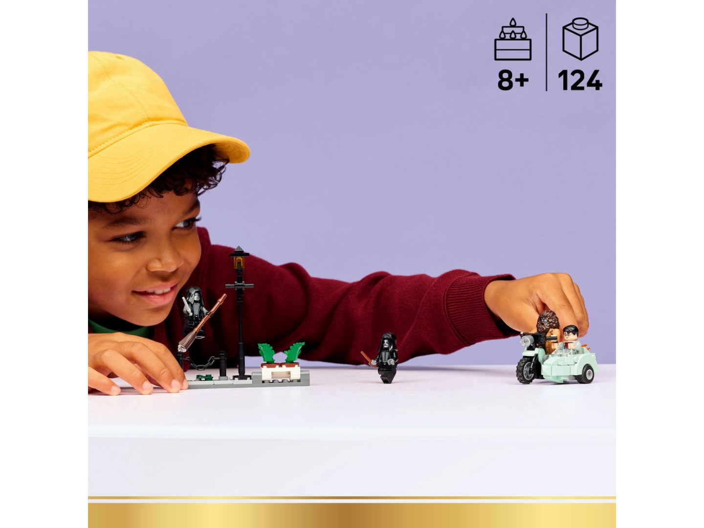 Конструктор LEGO Harry Potter TM Геґрід і Гаррі: Втеча з Тисової вулиці (76459) — фото 4