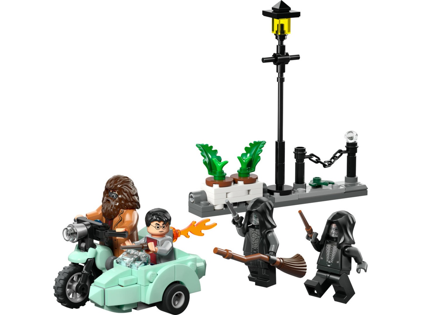 Конструктор LEGO Harry Potter TM Геґрід і Гаррі: Втеча з Тисової вулиці (76459) — фото 3
