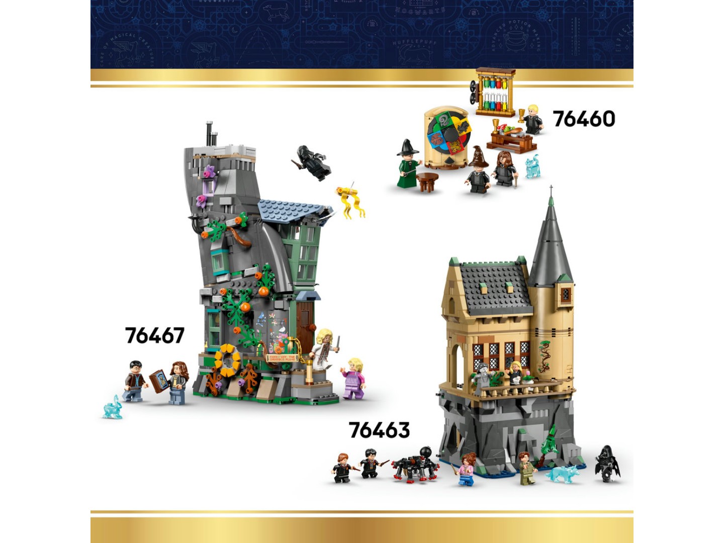 Конструктор LEGO Harry Potter TM Замок Гоґвортс: Церемонія розподілу по факультетах (76460) — фото 10