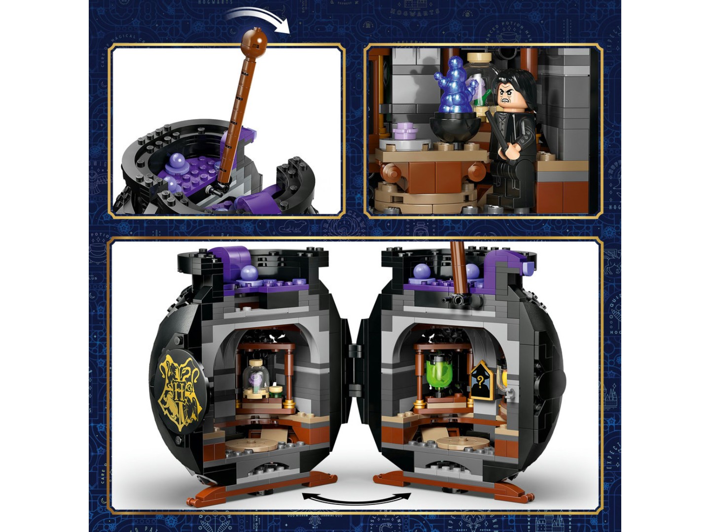 Конструктор LEGO Harry Potter TM Котел: Таємний клас зіллєваріння (76464) — фото 5