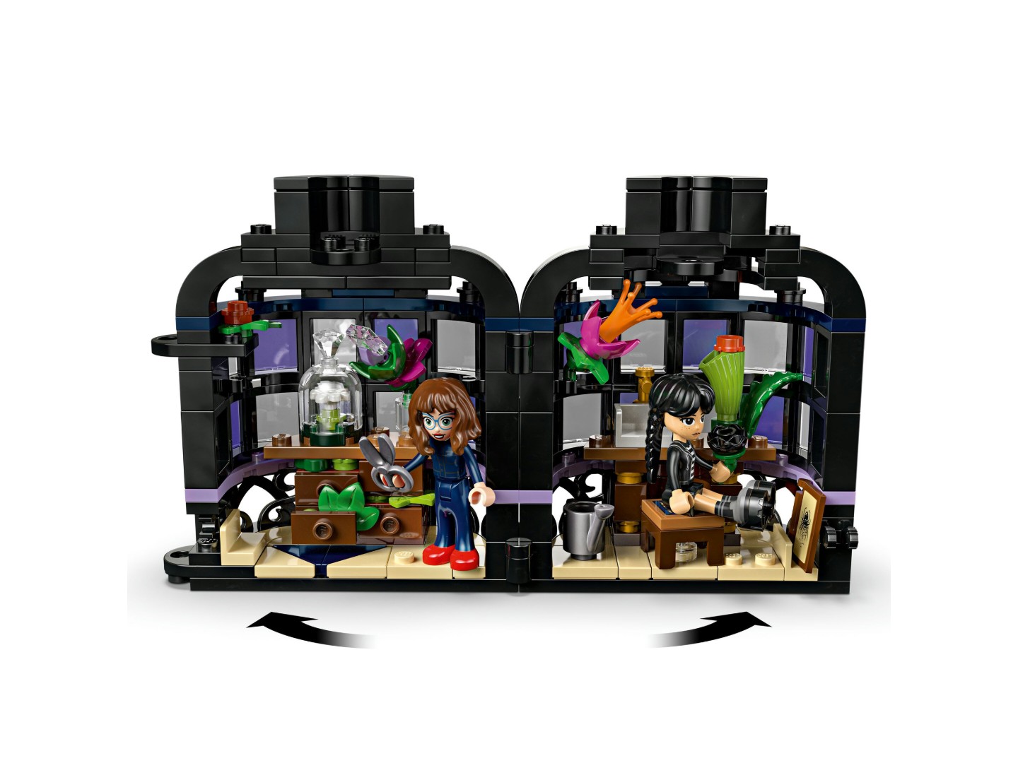 Конструктор LEGO Wednesday Квітка чорної жоржини (76784) — фото 5