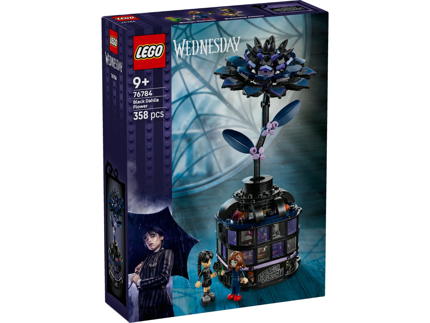 Конструктор LEGO Wednesday Квітка чорної жоржини (76784) — фото 9