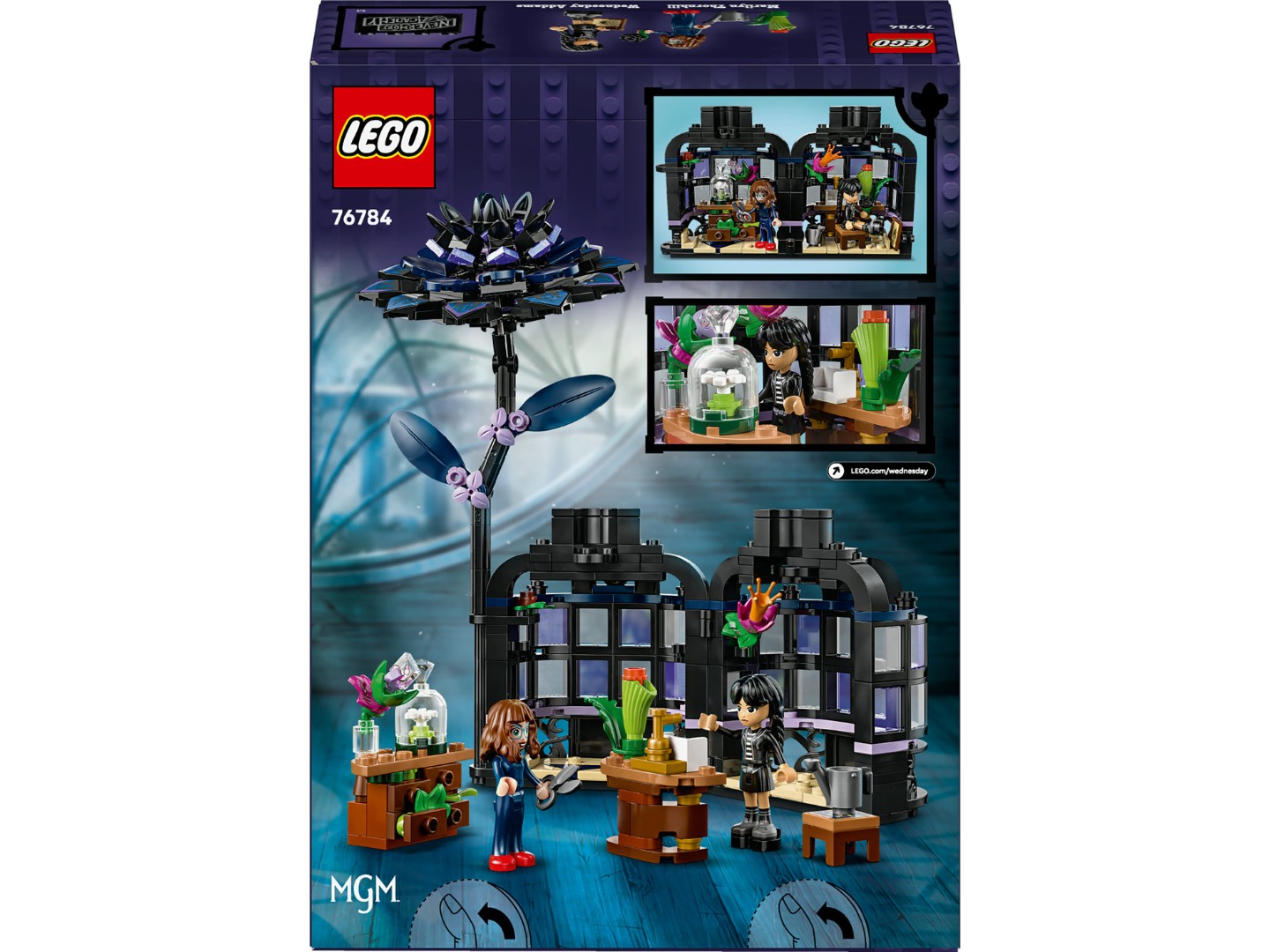 Конструктор LEGO Wednesday Квітка чорної жоржини (76784) — фото 2