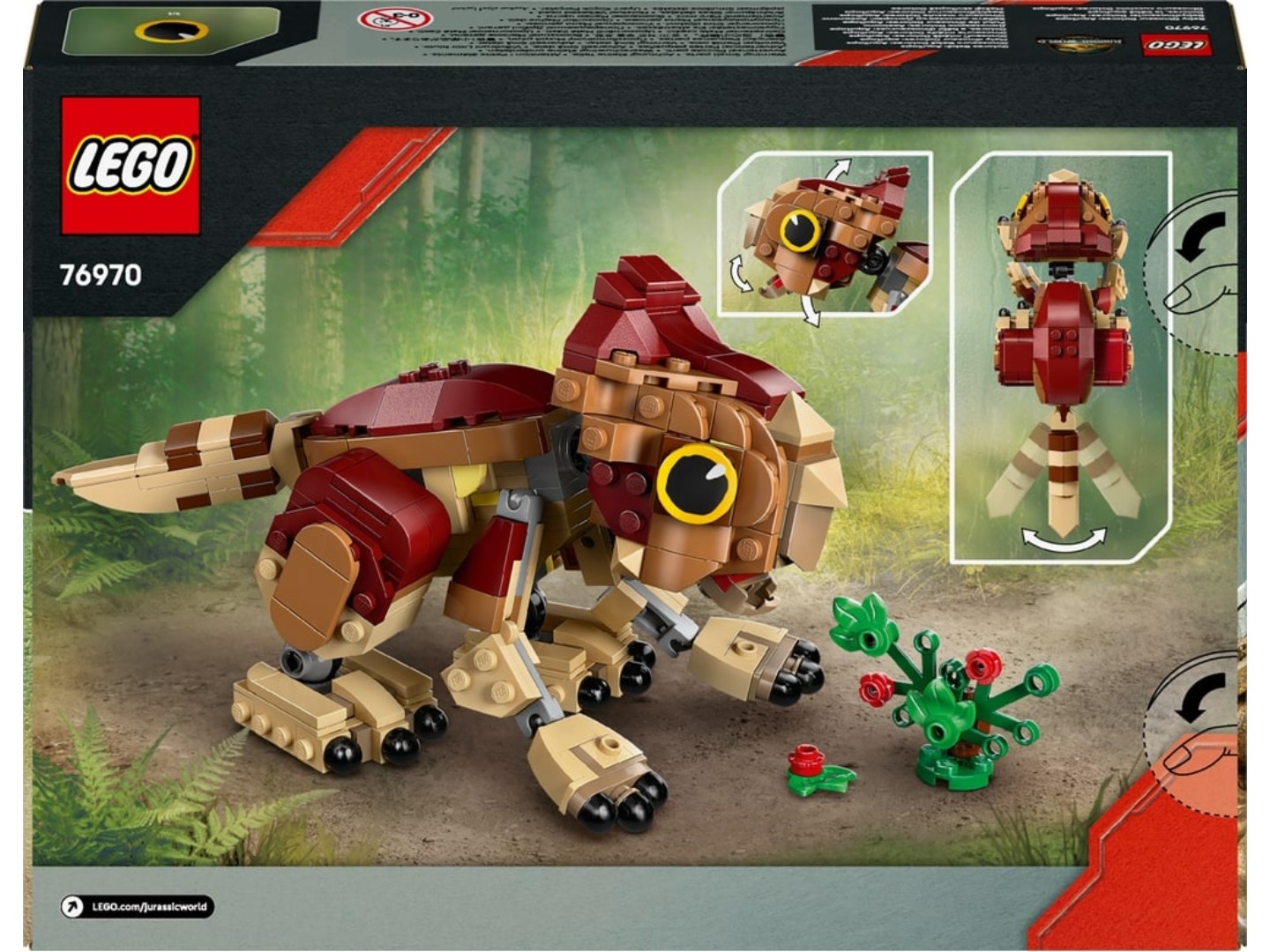Конструктор LEGO Jurassic World Динозаврик Dolores: Аквілопс (76970) — фото 2