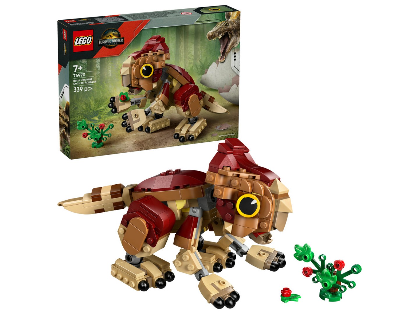 Конструктор LEGO Jurassic World Динозаврик Dolores: Аквілопс (76970) — фото 1