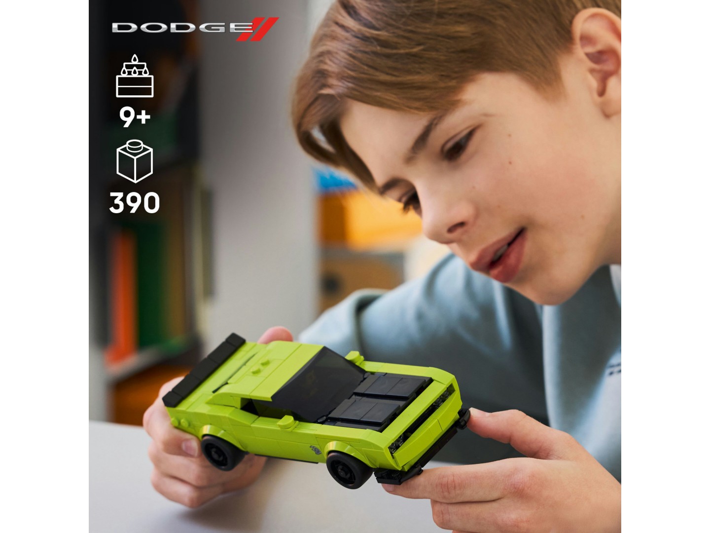 Конструктор LEGO Speed Champions Спортивний автомобіль Dodge Challenger SRT Hellcat (77237) — фото 4